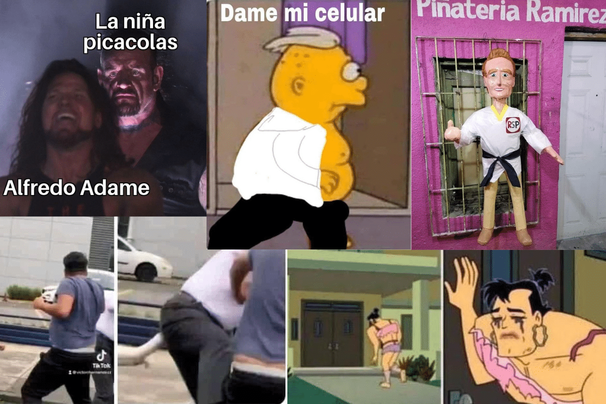 Foto: Twitter |  Los mejores memes  (Parte II) que desató la pelea de Alfredo Adame 