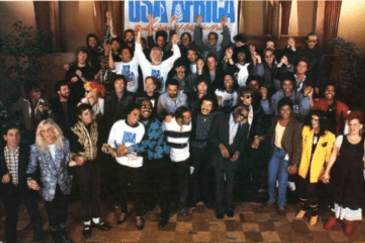 Foto: Youtube/ @ U.S.A. for Africa | La canción “We are the world” se estrenó hace 38 años  con un gran motivo