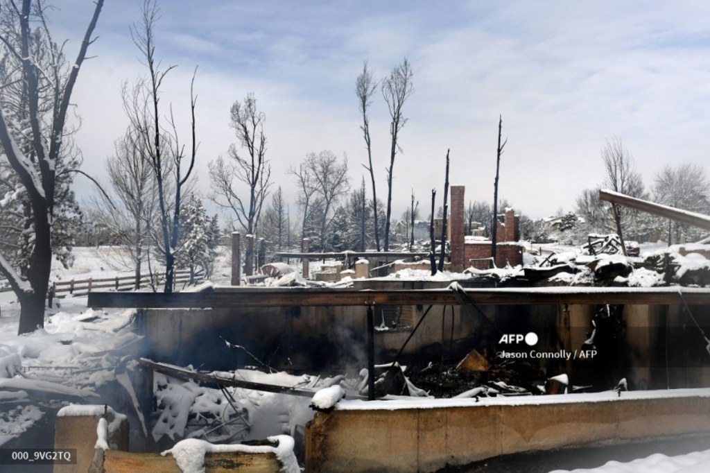 Foto: AFP. Las autoridades de EU han reportado personas desaparecidas por los incendios registrados en días recientes.
