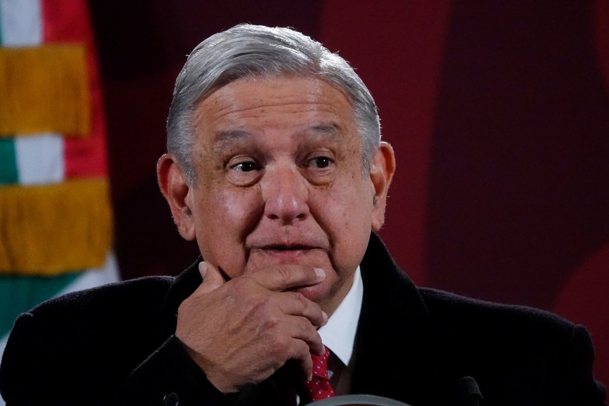 Foto: Cuartoscuro | López Obrador en Palacio Nacional.