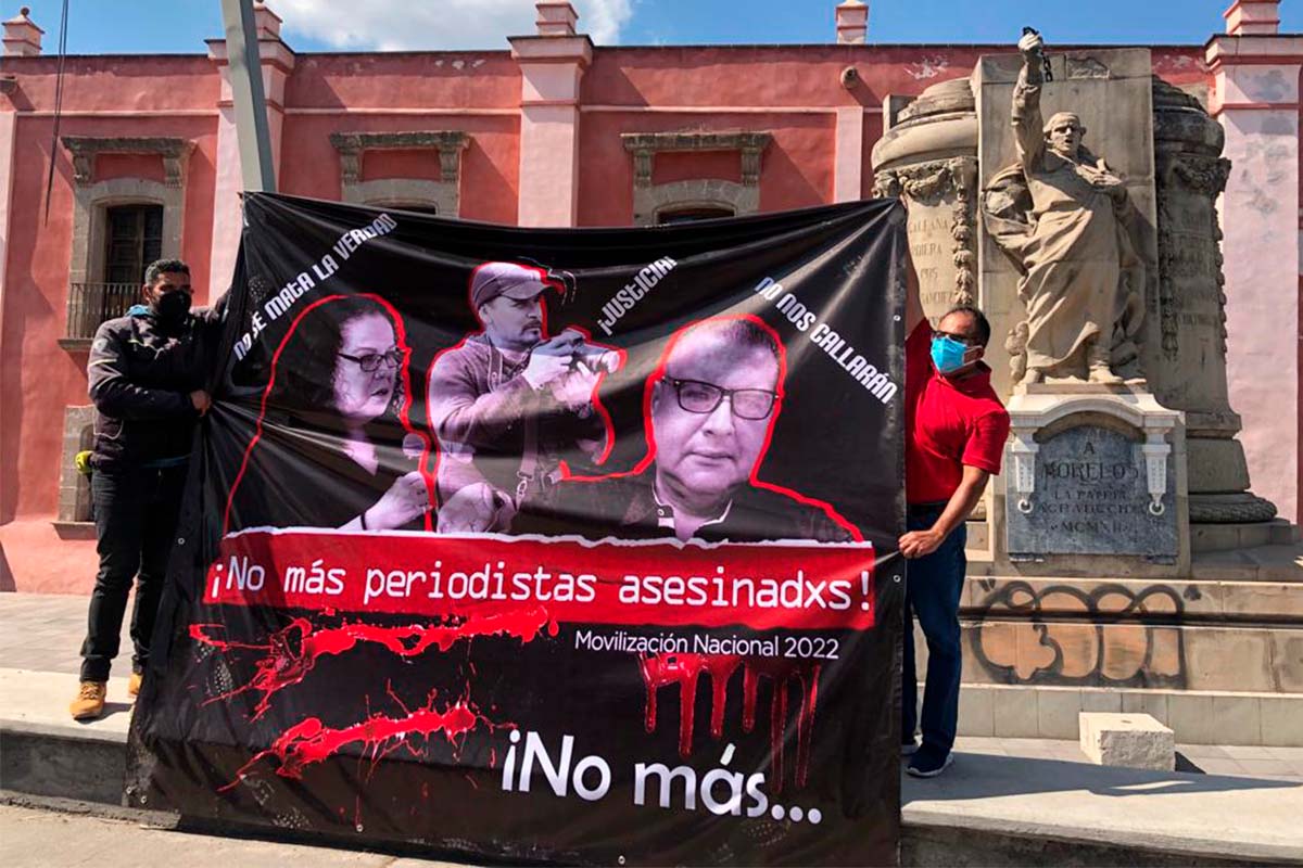 Periodistas de Ecatepec exigen justicia por recientes muertes de colegas