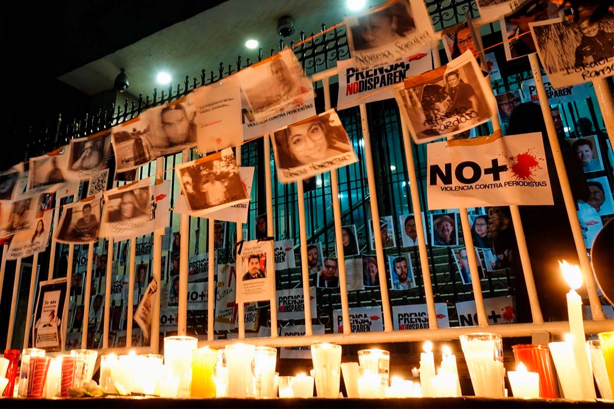 52 periodistas asesinados y sólo cinco sentencias