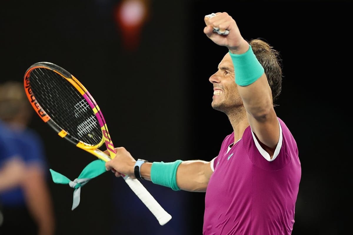 Foto: Facebook Rafa Nadal/@australianopen | Rafa Nadal conquistó su 21º título de Grand Slam.