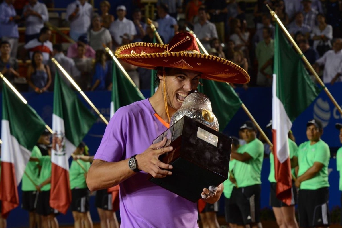 Rafael Nadal disputará el Abierto Mexicano de Tenis