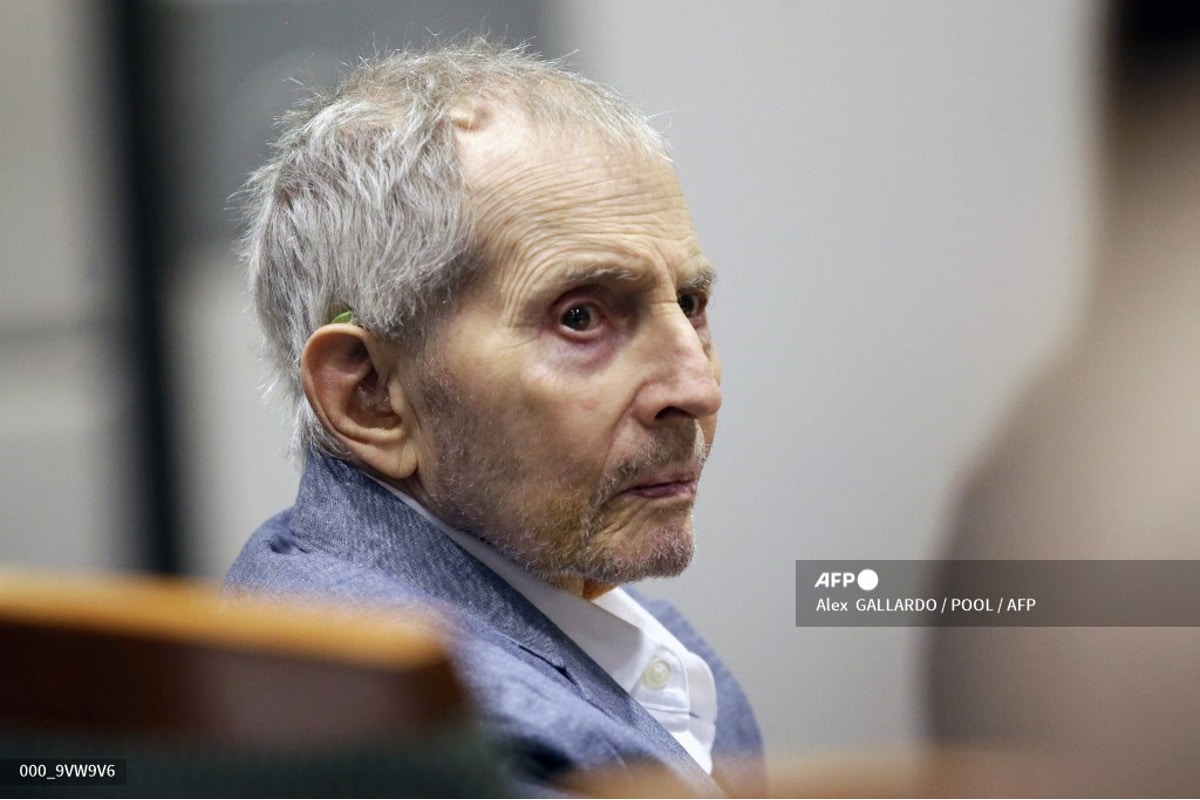 Foto: AFP | Robert Durst, condenado a cadena perpetua en 2021.