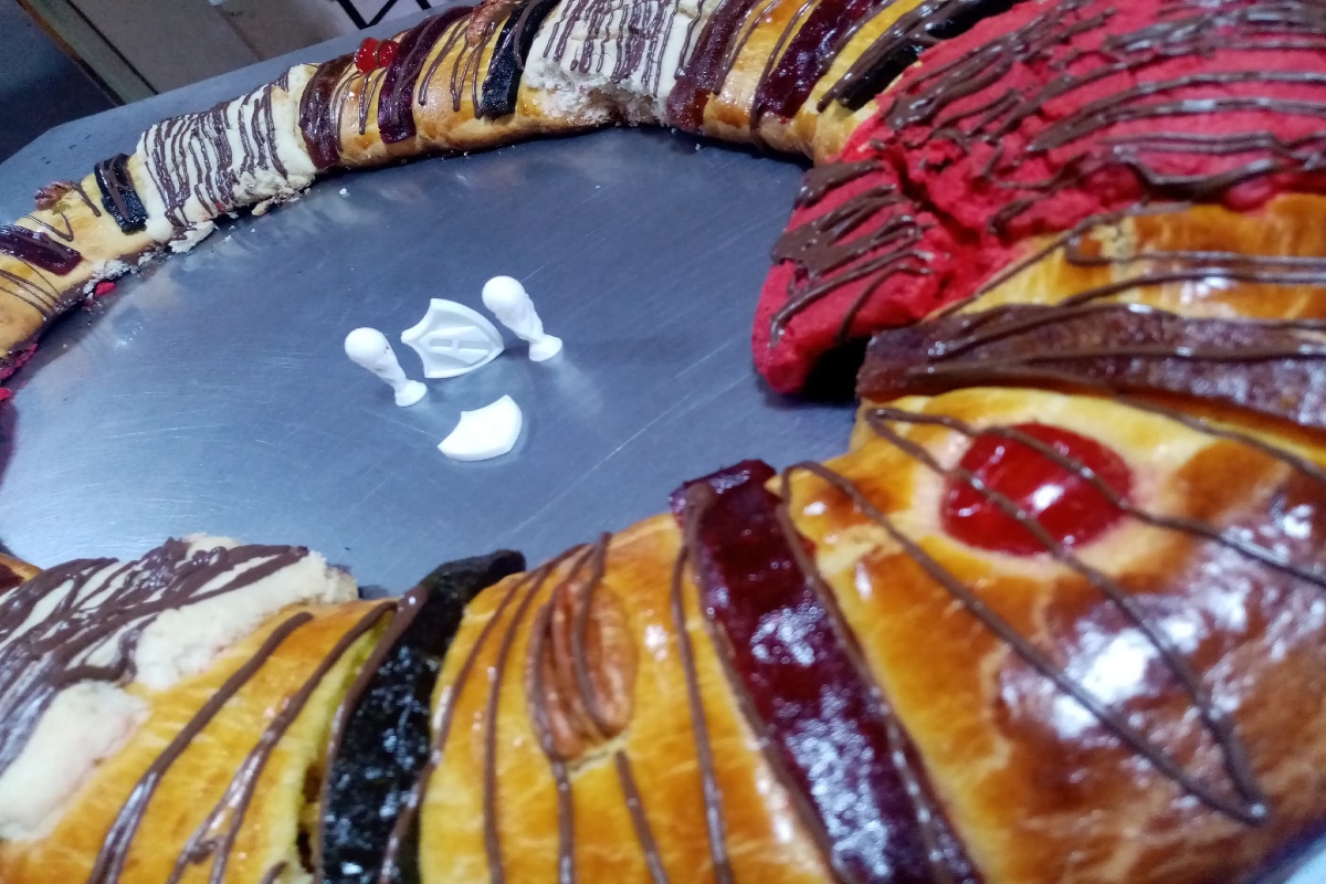 Foto: Dulces Momentos gdl | El quipo del Atlas ya cuenta con su propia Rosca de Reyes.