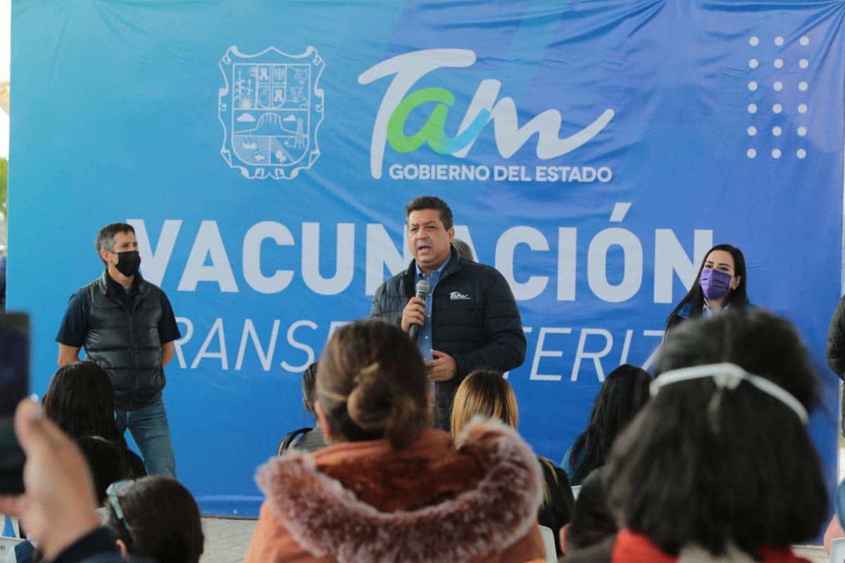 Supervisa Tamaulipas módulos de registro para programa de vacunación transfronteriza