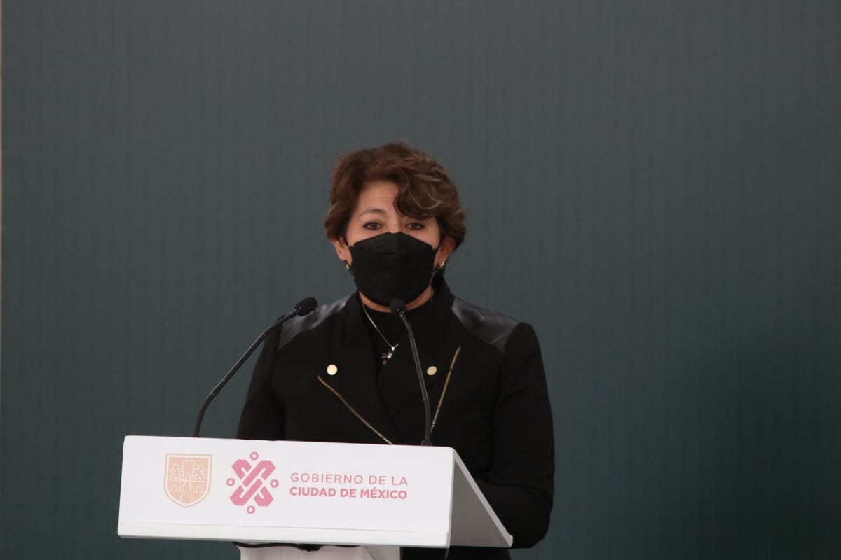 Foto: Cuartoscuro. El Presidente defendió el desempeño de Delfina Gómez como funcionaria pública.
