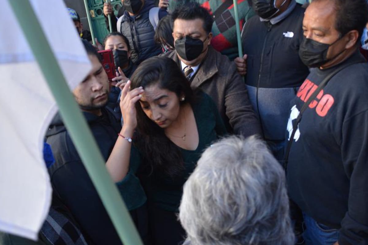 Foto: @AnaJVillagran. La diputada Ana Villagrán denunció que fue agredida en el Congreso de la CDMX.