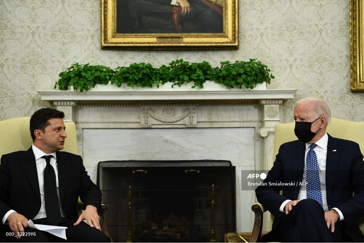 Este domingo, el presidente Joe Biden sostuvo diálogo con su homólogo ucraniano, Volodimir Zelenski.