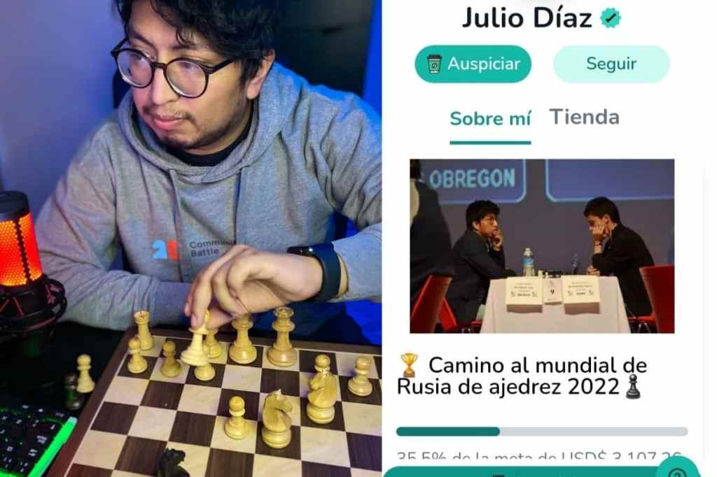 Foto: Twitter/ @FMJulioDiaz| Julio Díaz, el chico que pide ayuda para entrenar ajedrez en Rusia