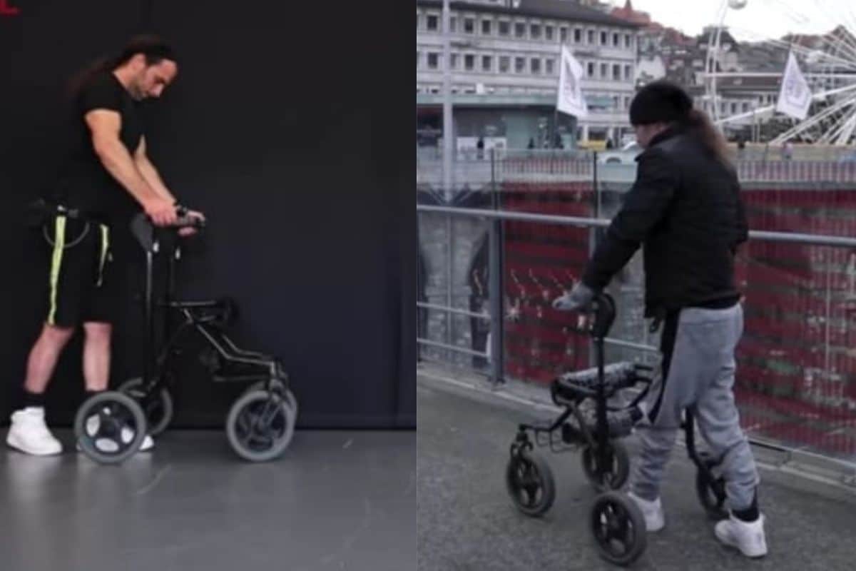 Foto: Captura de pantalla | Personas parapléjicas vuelven a caminar gracias a implante electrónico