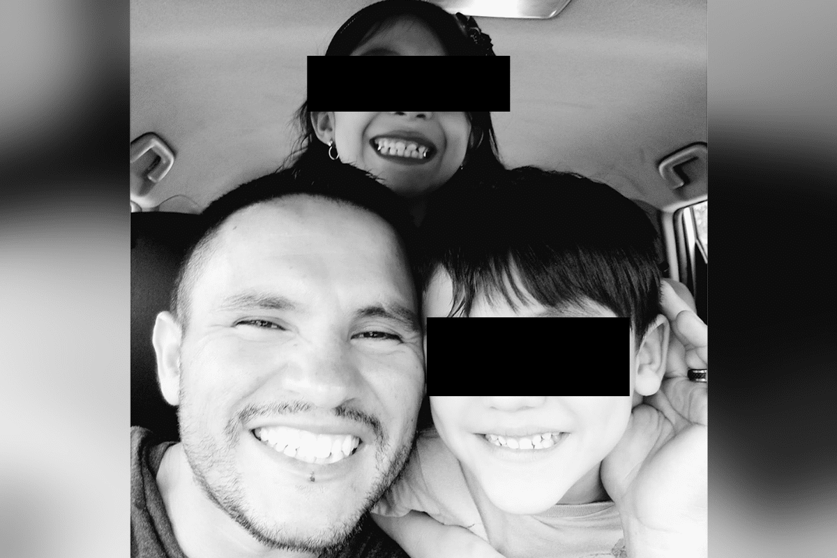 Foto: Facebook | Una hora antes de matarlos y suicidarse un padre pública feliz foto con sus hijos