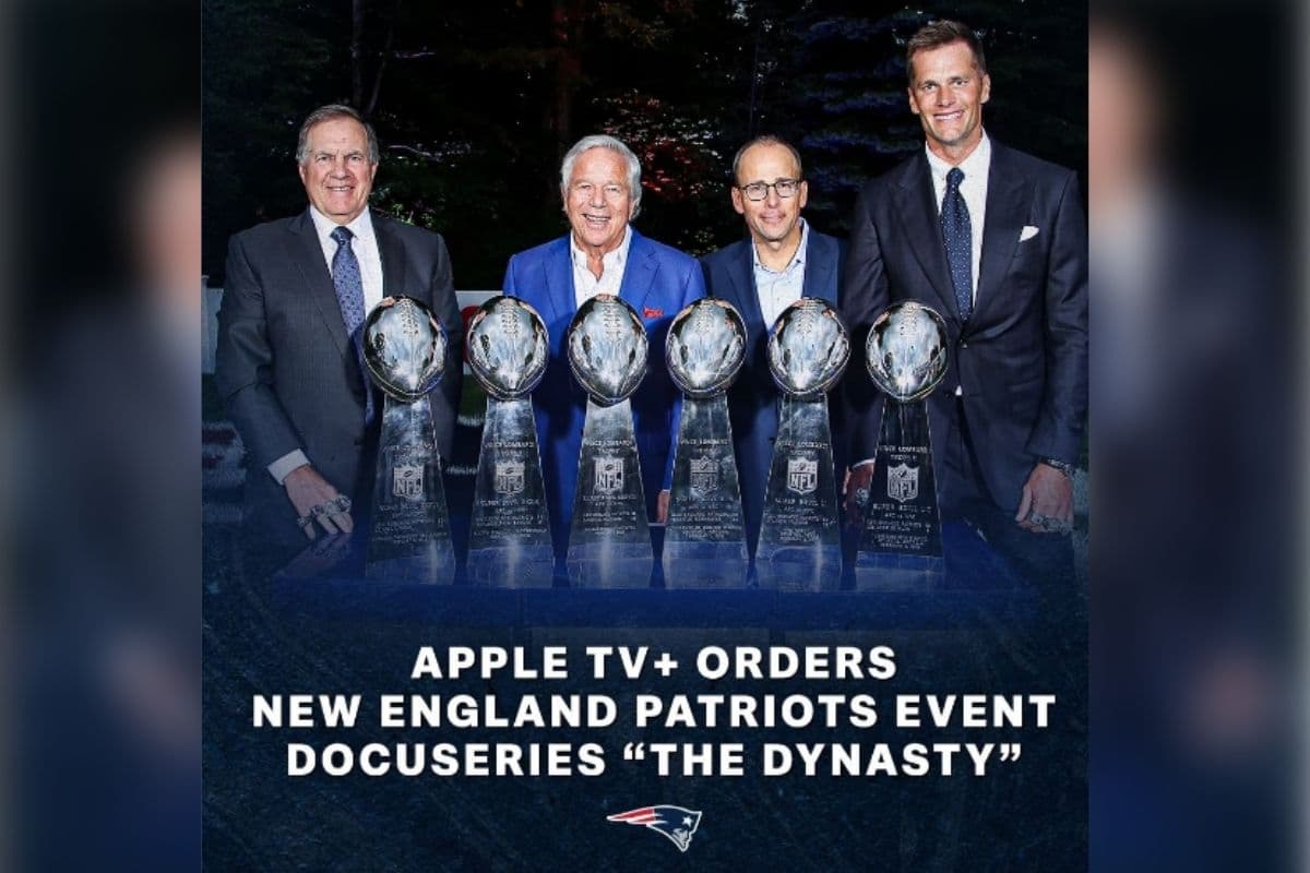Es oficial: &quot;The Dynasty&quot;, la docuserie sobre Tom Brady, llega a Apple TV