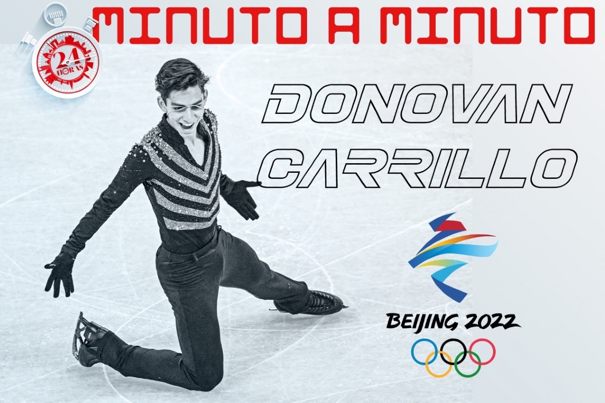 Pekín 2022. Sigue el minuto a minuto de Donovan Carrillo en la final de patinaje artístico