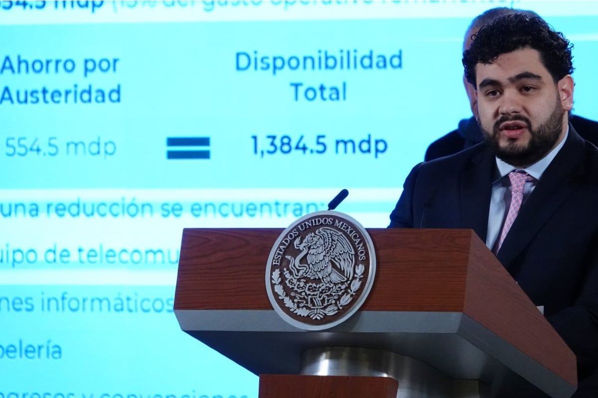 Juan Pablo de Botton Falcón, subsecretario de Egresos de la Secretaría de Hacienda y Crédito Público.