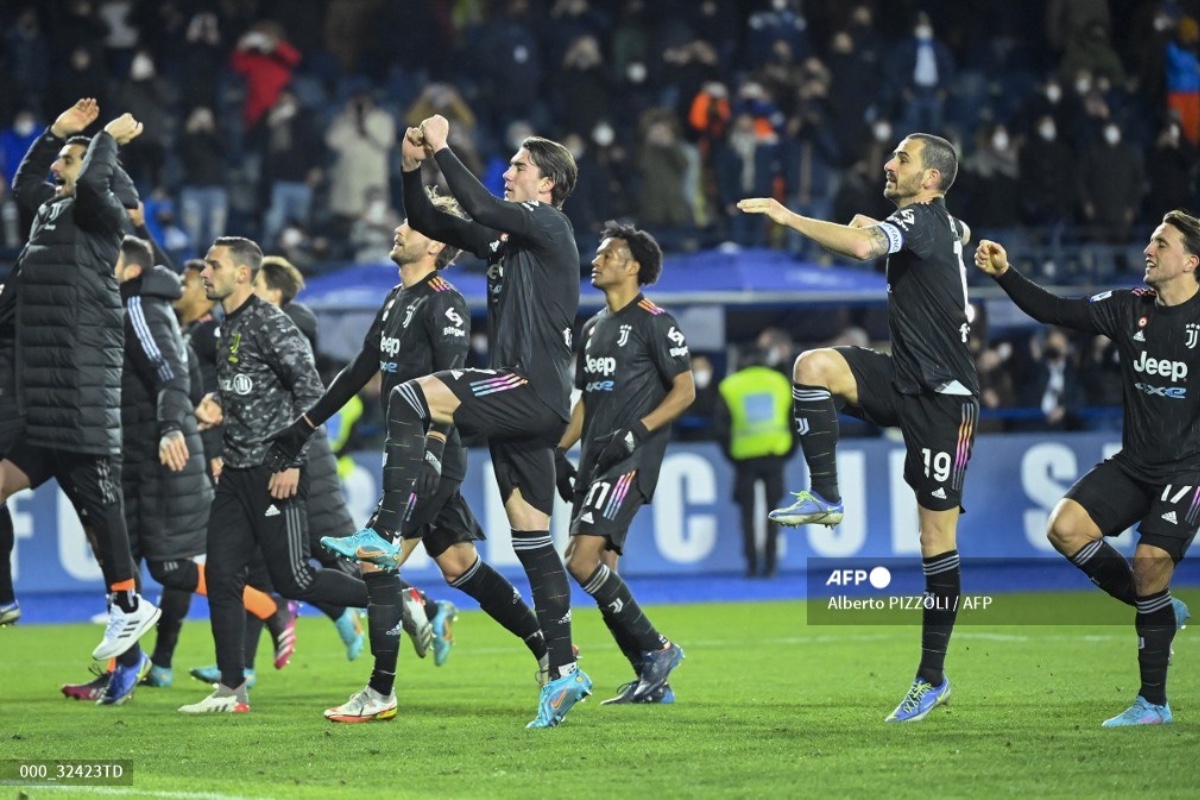 Juventus se acerca a punteros de Seria A; gana 3-2 al Empoli
