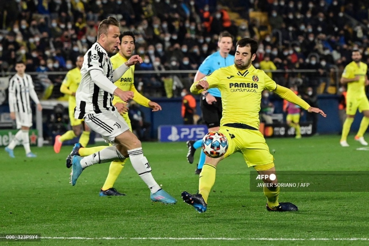 Villarreal empata 1-1 con la Juventus en la ida de octavos de Champions