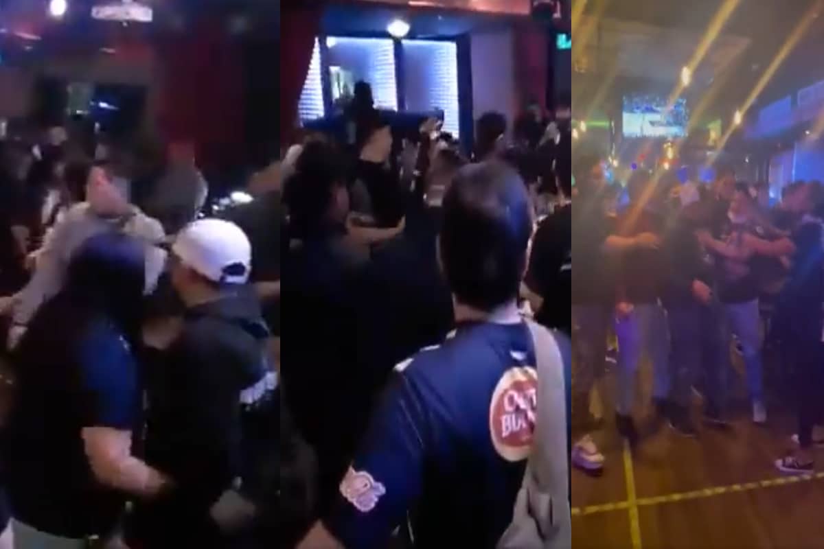 Aficionados de Monterrey se vieron envueltos en una pelea, en un bar de Abu Dabi.