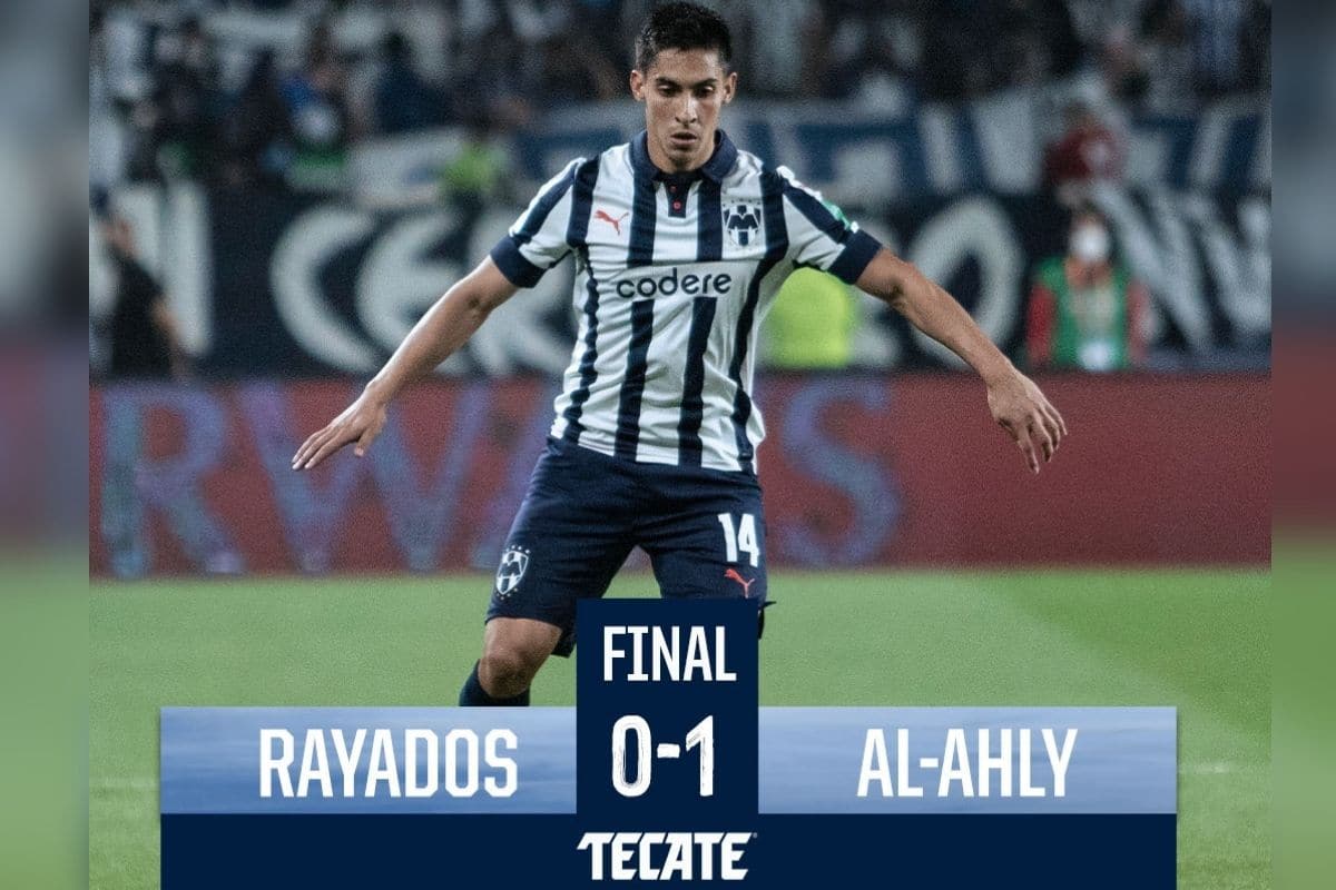 Foto: Twitter / @Rayados | ¡Eliminados!, Rayados cae ante Al Ahly en Mundial de Clubes