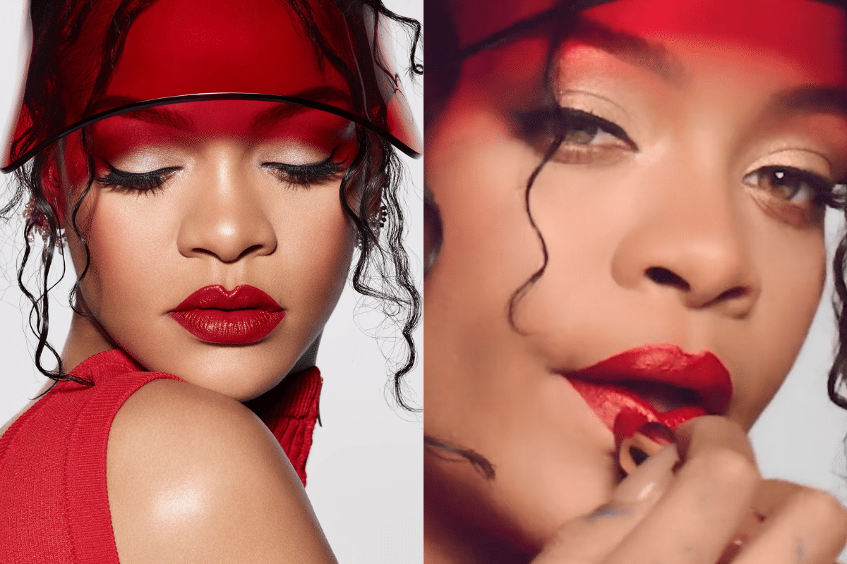 Rihanna engalana portada de Fenty Beauty, su propia marca de maquillaje