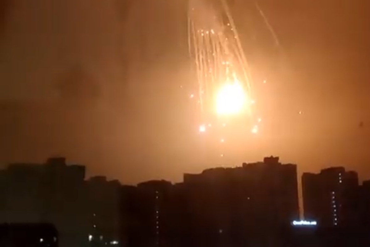 Video graba cómo Ucrania derriba avión ruso en Kiev