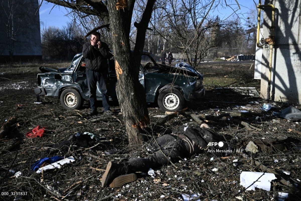 Al menos 137 ucranianos muertos en primer día de ofensiva rusa