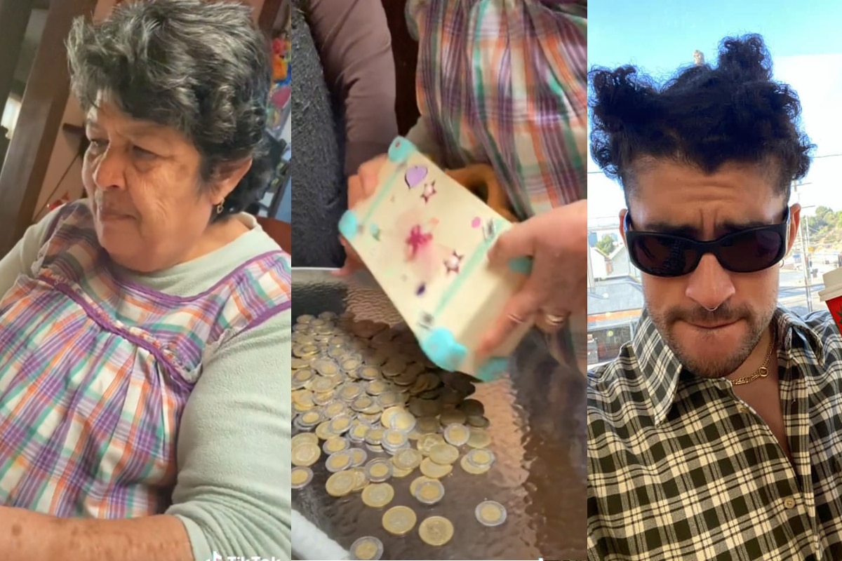 Video: Abuelita regala sus ahorros a nieta para ir a concierto de Bad Bunny