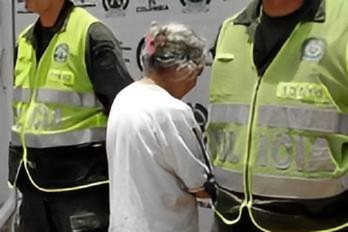La mujer de 86 años fue detenida por robar arroz.