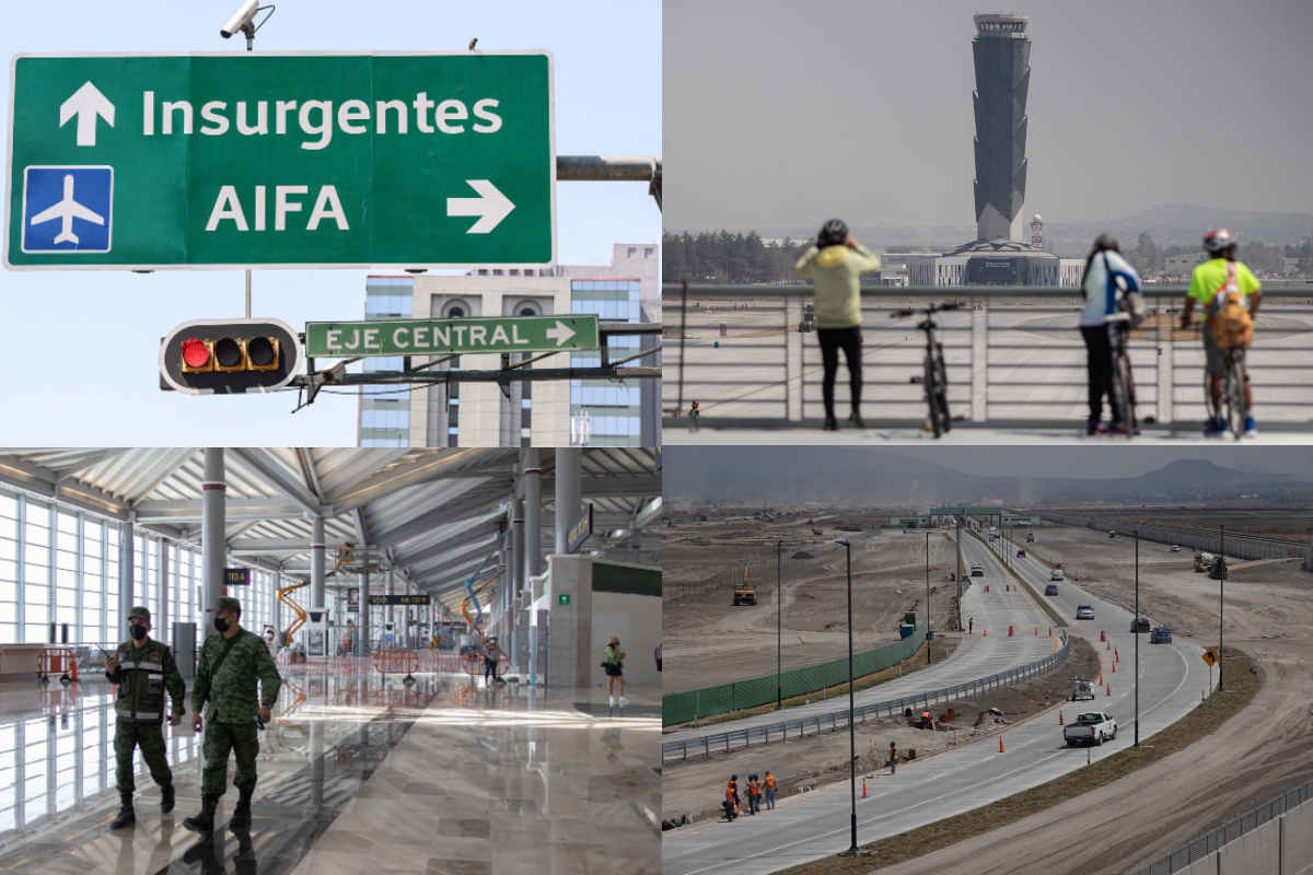 Este 21 de marzo fue inaugurado el el Aeropuerto Internacional Felipe Ángeles (AIFA) .