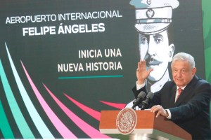 INE ordena retirar a AMLO propaganda sobre inauguración del AIFA