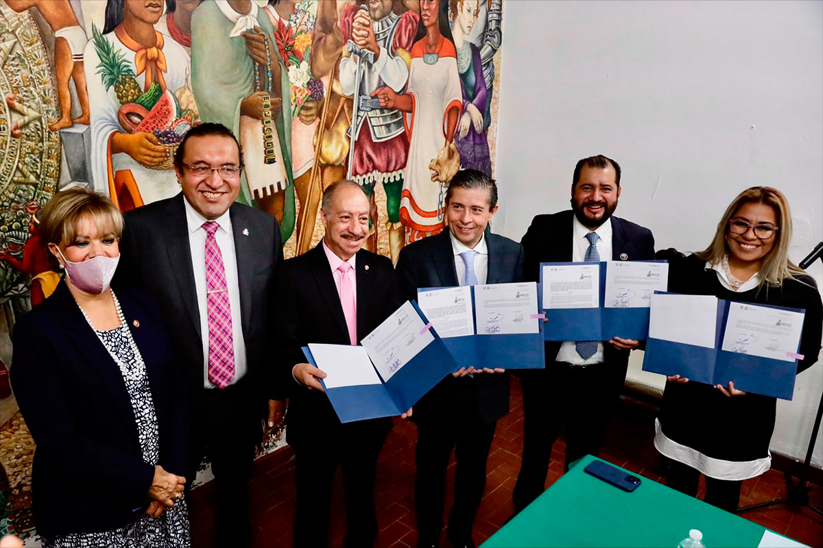 Alcaldía Coyoacán y fundación firman convenio para prevenir robo de niños