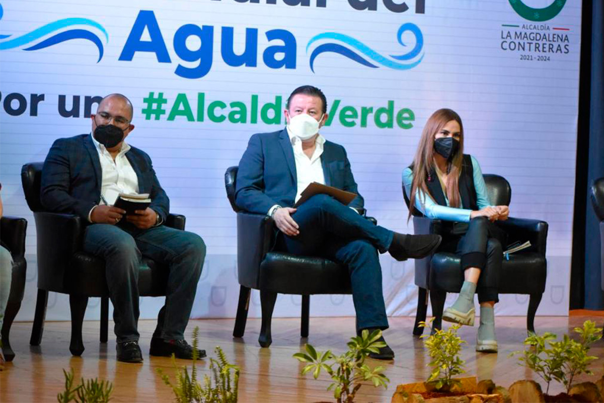 Foro "Día Mundial del Agua, por una alcaldía verde", en La Magdalena Contreras