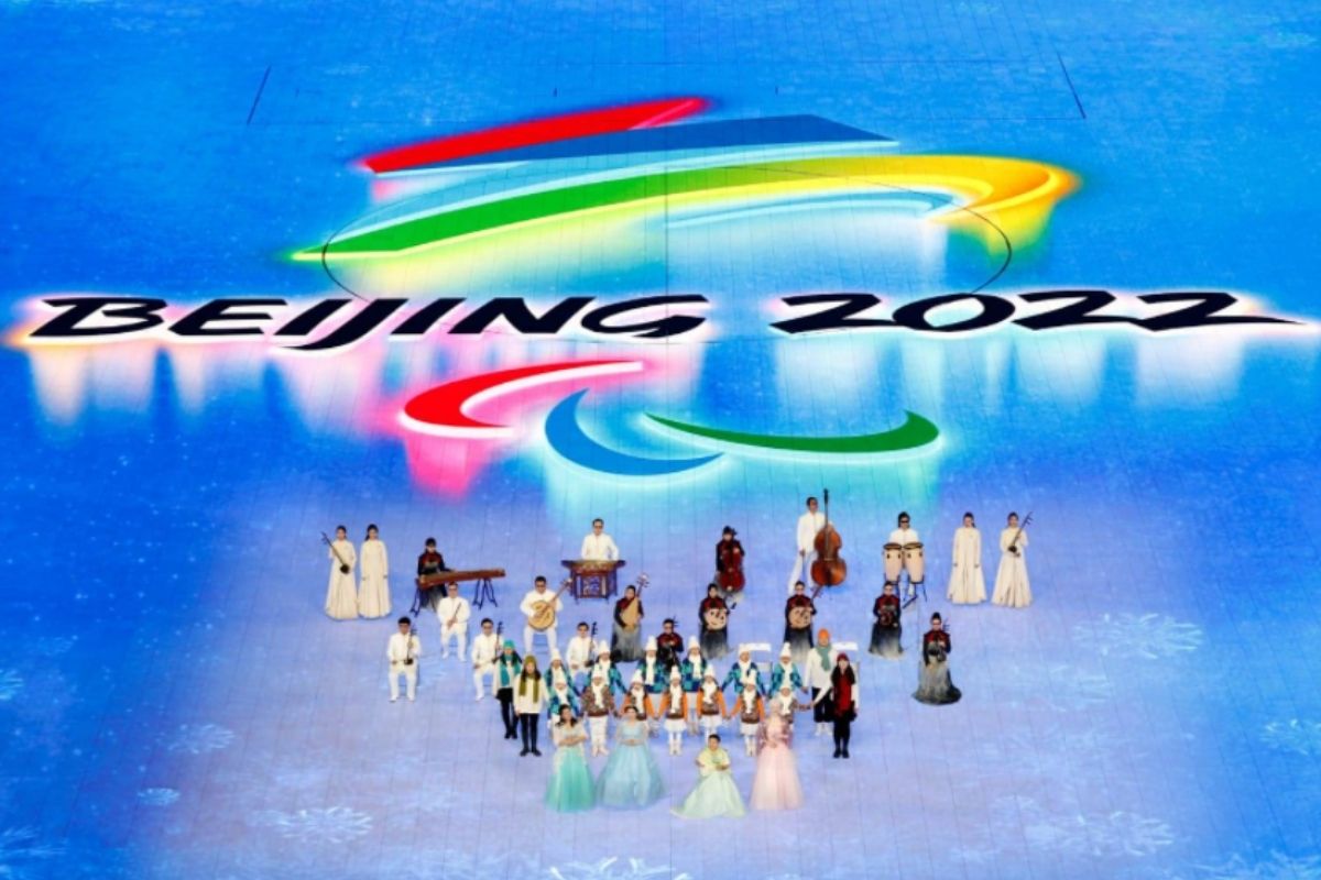 Foto:Twitter/@CONADE|Los Paralímpicos de Invierno 2022 dieron inicio con un mensaje de paz