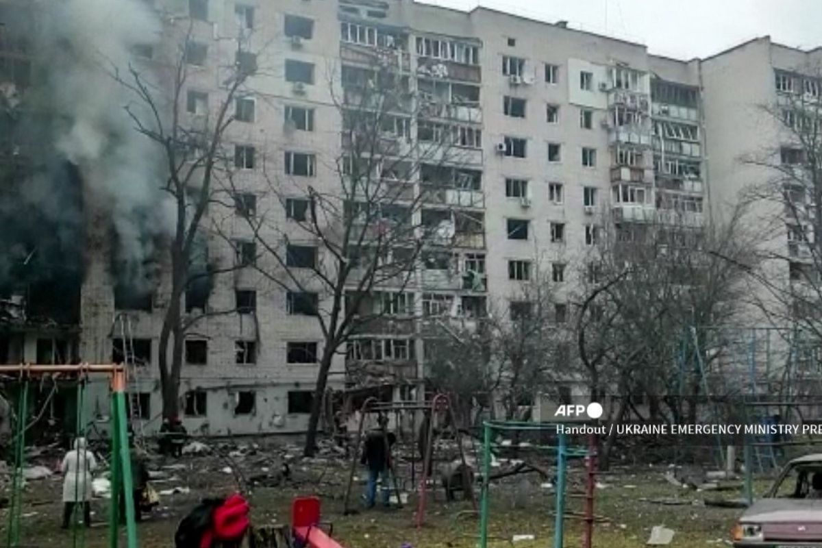 Foto:AFP|Nueve muertos en ataque ruso contra ciudad ucraniana de Chernigov