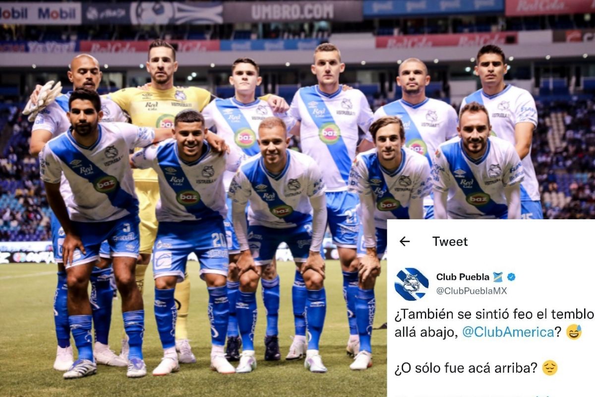 Foto:Twitter/@ClubPueblaMX|¡La que soporte! El Club Puebla lanza polémico tuit troleando al América