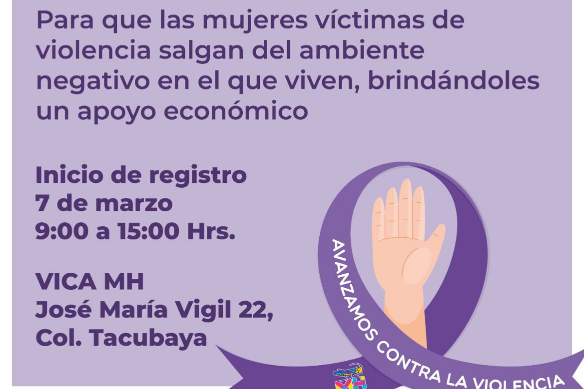 Foto: Especial | Dará MH apoyos a mujeres victimas de violencia