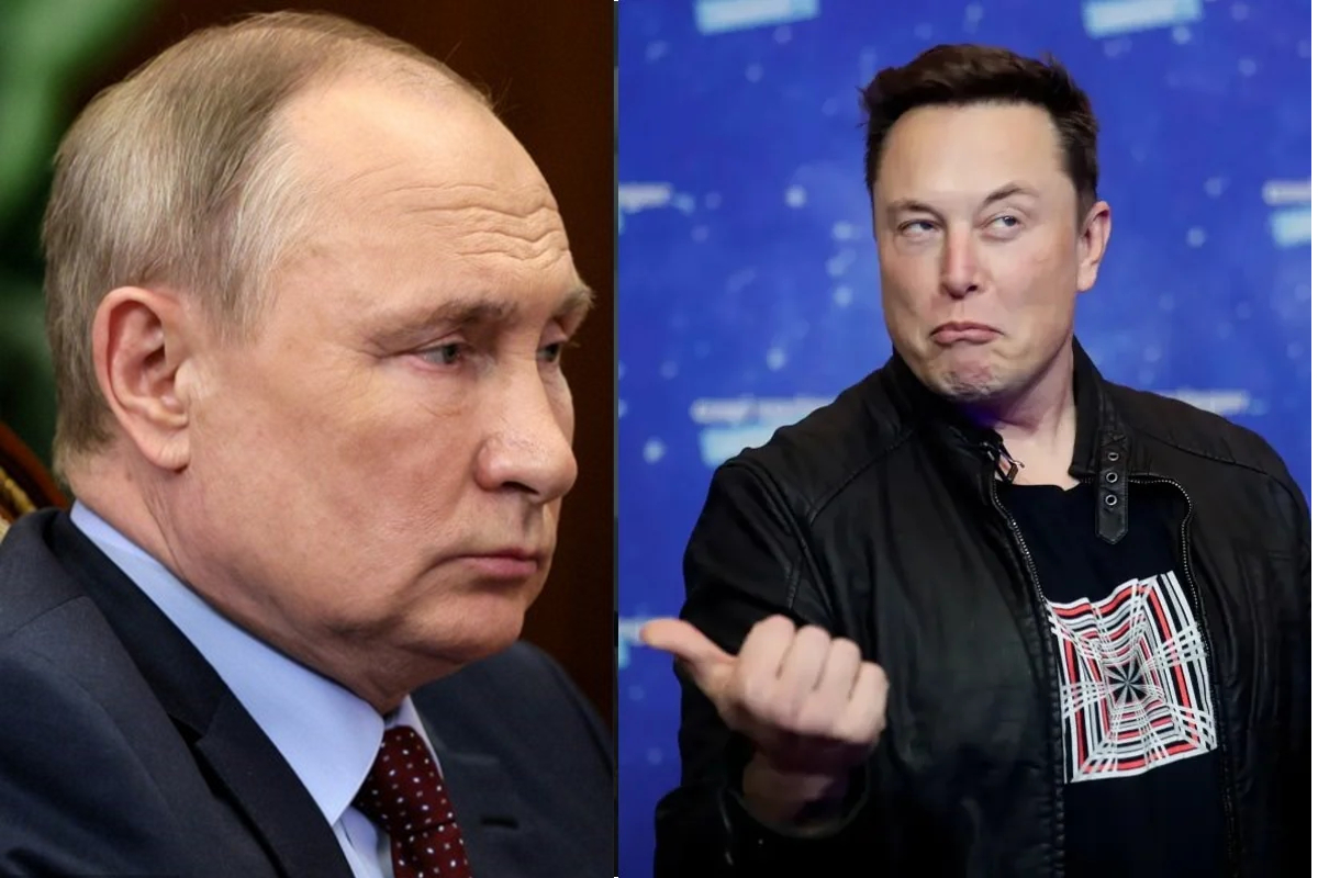 Elon Musk retó a un duelo a Vladimir Putin.