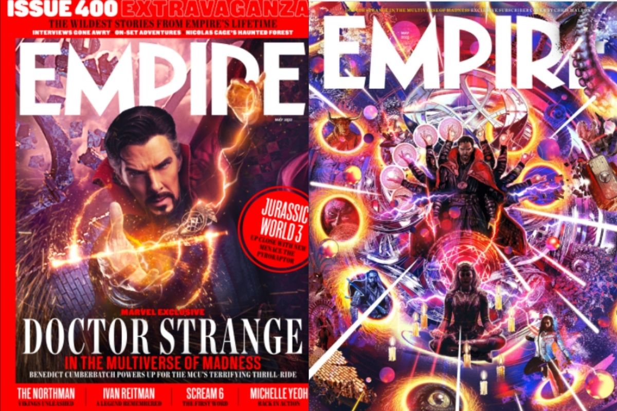 Foto: Twitter/@empiremagazine|Doctor Strange aparece en portadas insólitas de la revista Empire