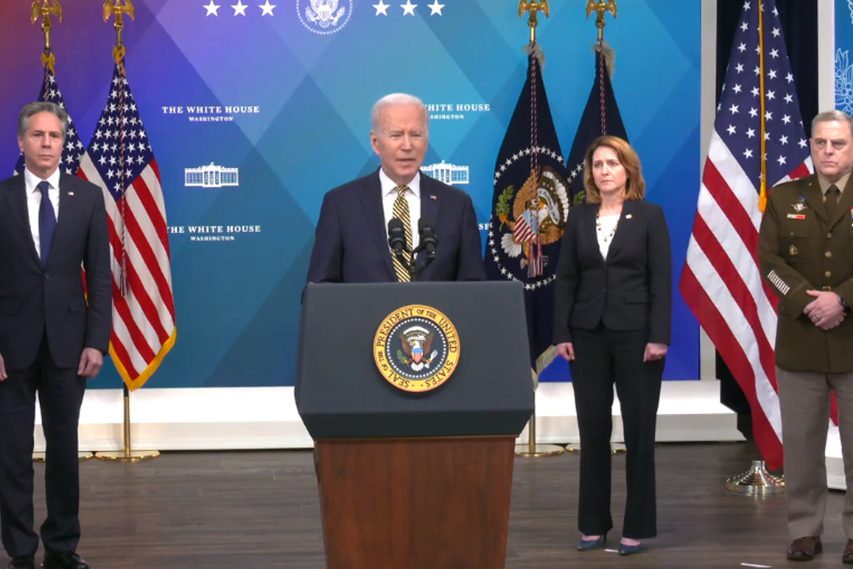Biden anunció un nuevo apoyo para Ucrania por 800 millones de dólares.