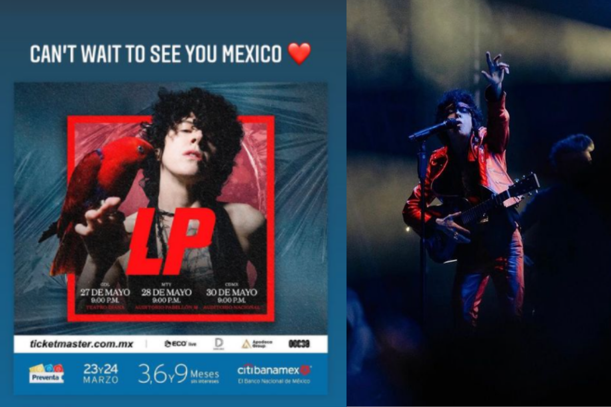 LP regresa a México como parte de su tour mundial de 2022