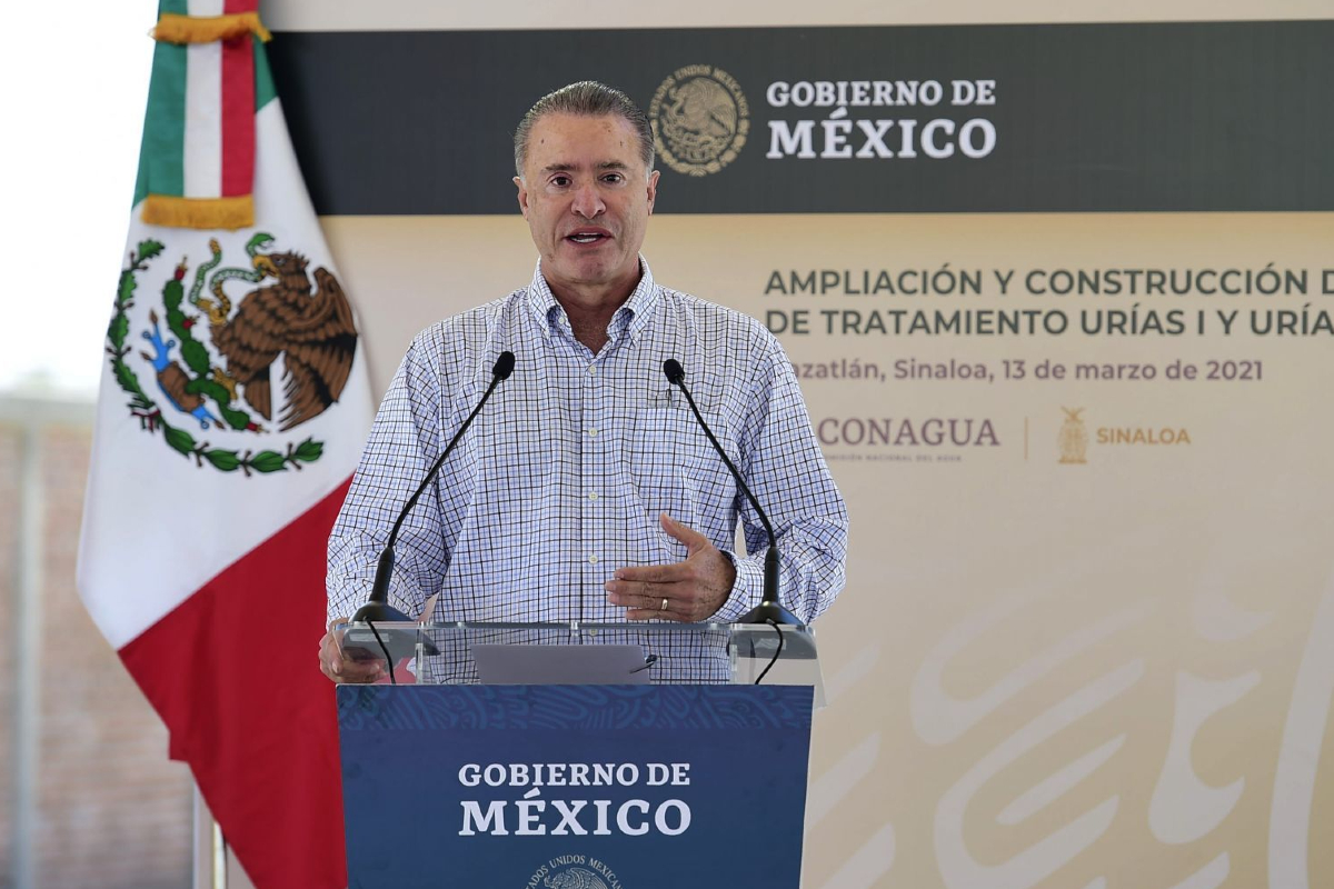 Quirino Ordaz, exgobernador de Sinaloa.