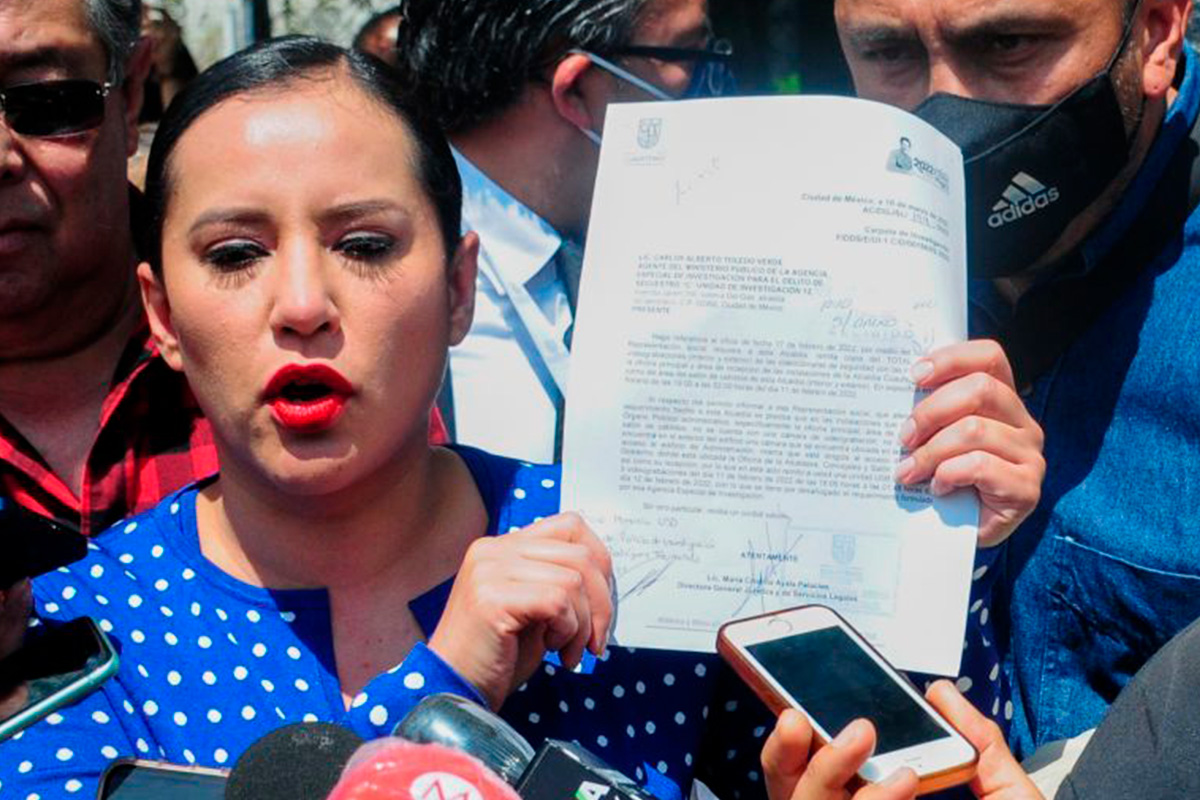 Un exceso, pero acataré medidas de jueza: Sandra Cuevas 