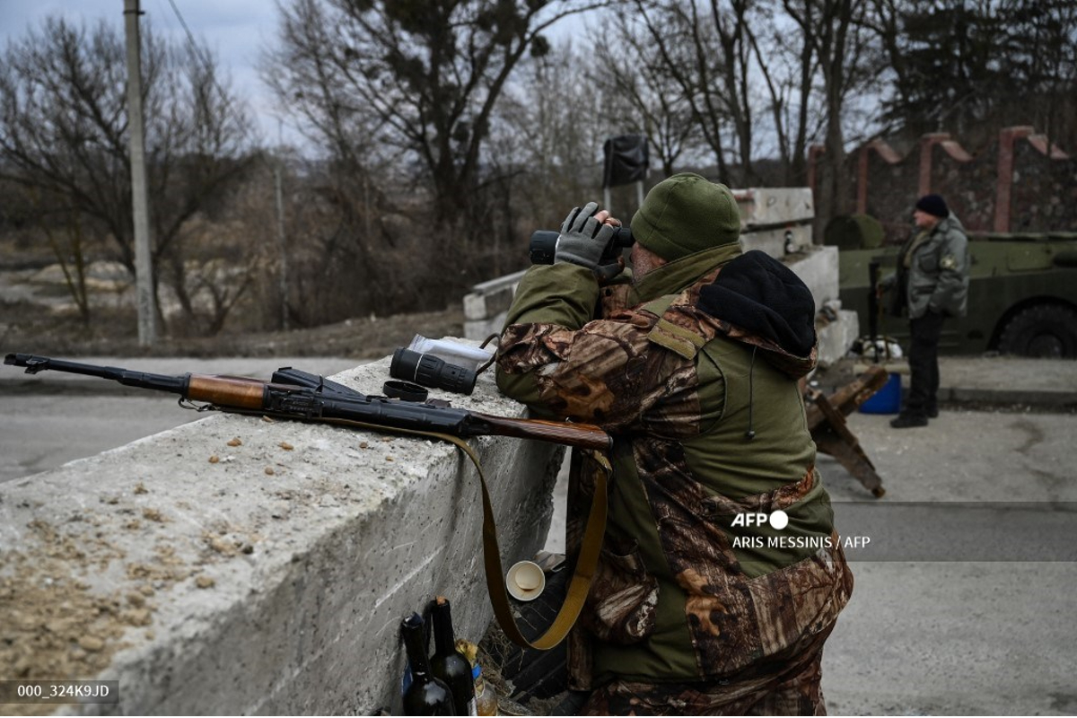 El ataque fue confirmado por el presidente de Ucrania, Volodimir Zelenski.
