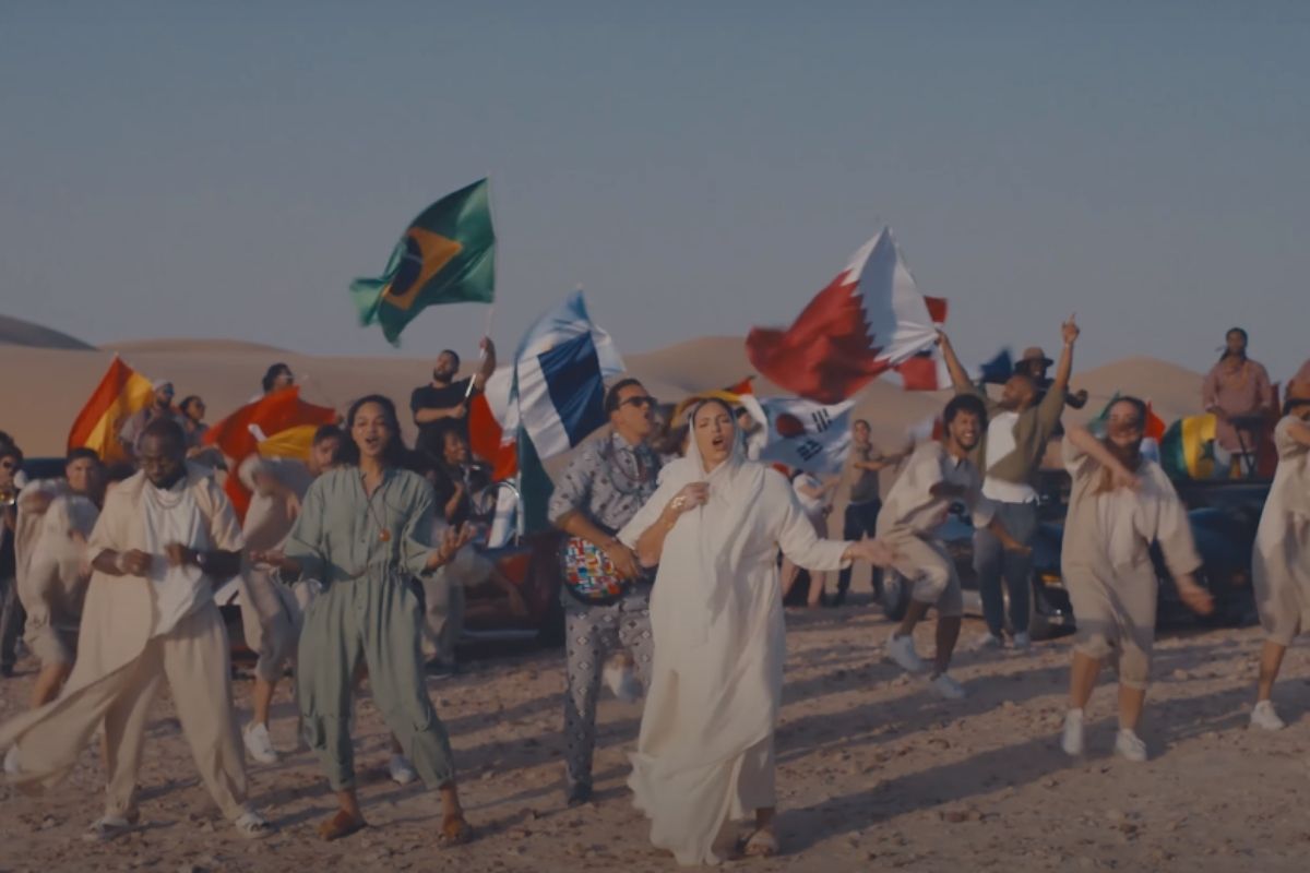 Foto:Captura de pantalla|¡Pegadiza! “Hayya, Hayya” la nueva canción del Mundial Qatar 2022
