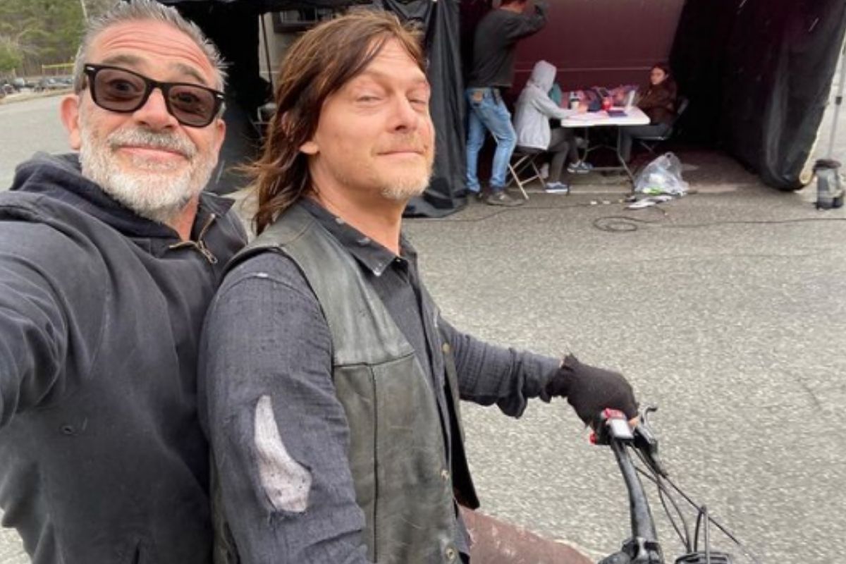 Foto:Instagram/@jeffreydeanmorgan|¡Noo... se acabó! Daryl y Negan se despiden de The Walking Dead