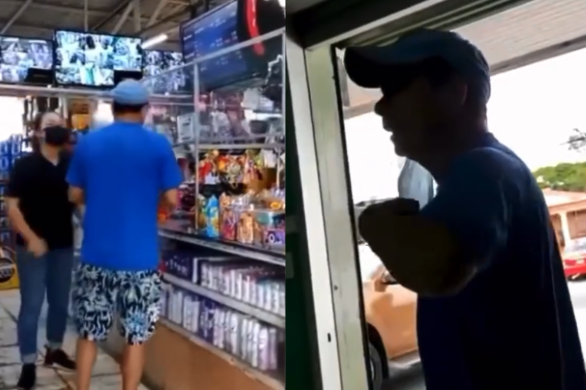 Foto: Facebook/ Periódico Velero Informativo | Comerciante asiática sufre ataque xenofóbico por parte de hombre ¡en su propia tienda!