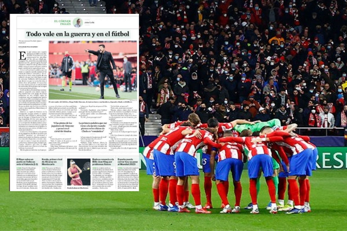Foto: Twitter/@Atleti|Periodista compara al Atlético de Madrid con el Cártel de Sinaloa… lo tunden