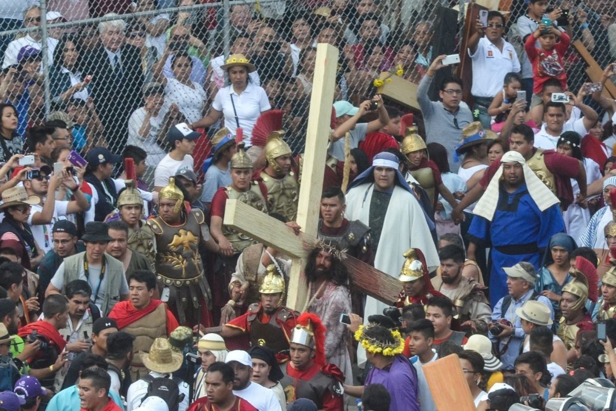 Foto:Cuartoscuro|¿Quién será Jesús en el viacrucis de Iztapalapa?