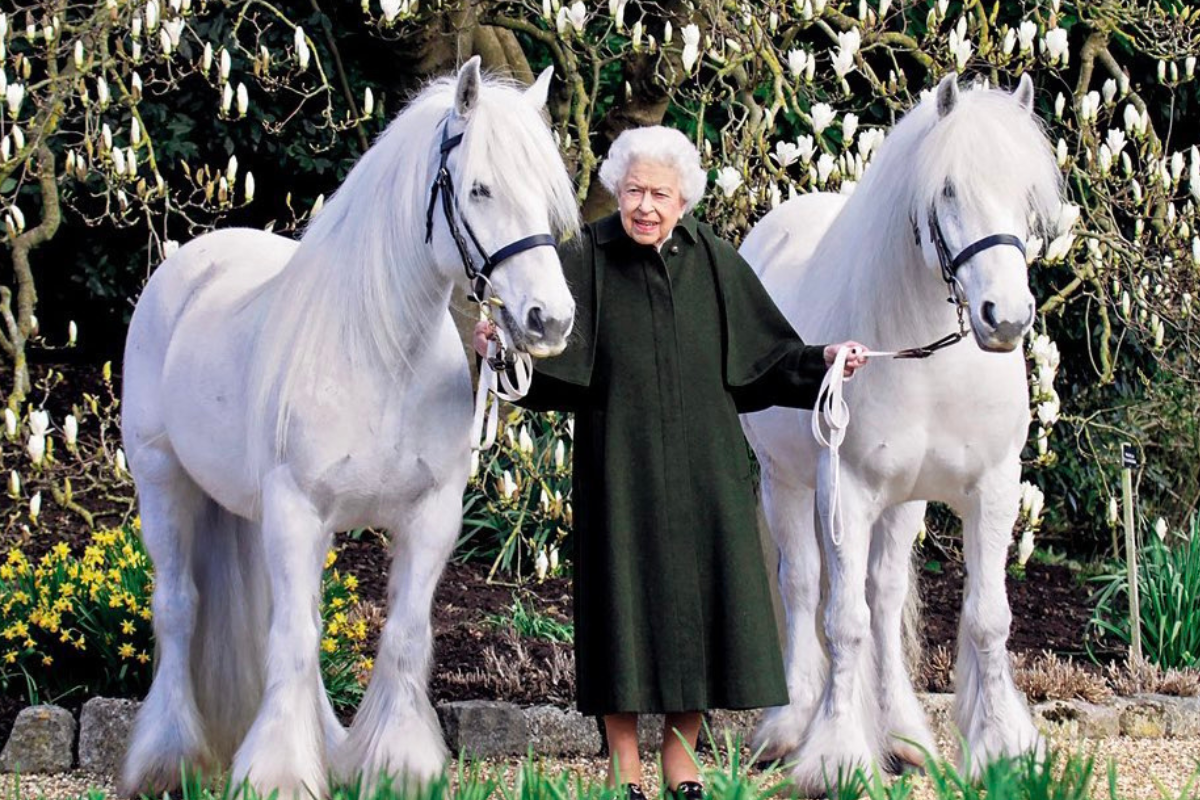 Foto: Twitter/ @PMT67 | Con honores en el Palacio de Buckingham celebran los 96 años de la Reina Isabel 